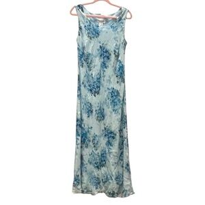 Chadwicks Blue and White Cowl Neck Sundress